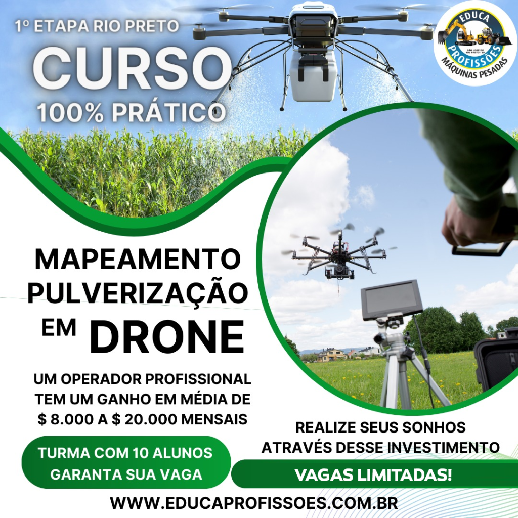 Curso Drone Agrícola